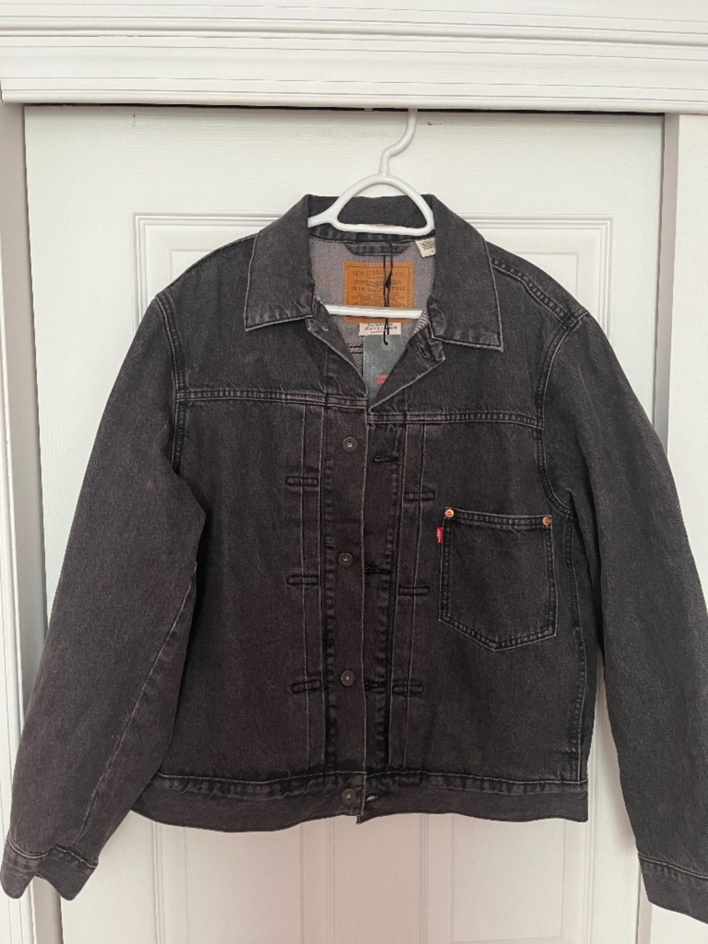 Levi's Type 1 Denim Trucker Jacket Black Men's Medium